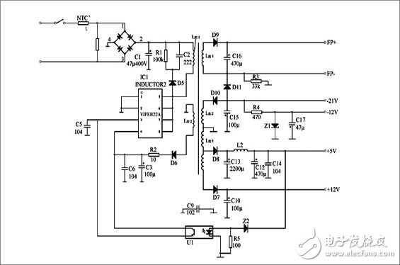 詳細(xì)解析開(kāi)關(guān)電源電路：工作原理，電路組成，電路圖