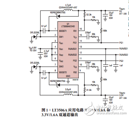 雙通道單片式降壓型開(kāi)關(guān)穩(wěn)壓器