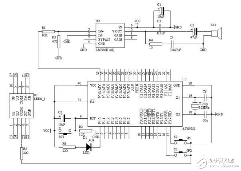 C51電子密碼鎖設(shè)計(jì)