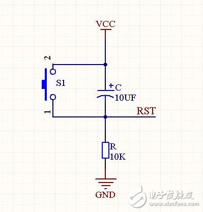 單片機(jī)復(fù)位電路原理解析，單片機(jī)復(fù)位電路原理圖解