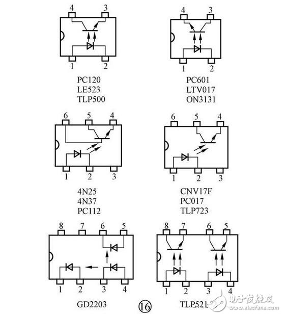 光電器件的檢測(cè)，光耦的檢測(cè)判斷，光電二極管、光電三極管與光耦的檢測(cè)區(qū)分