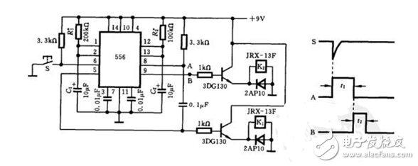 555內(nèi)部電路結(jié)構(gòu)與萬用表測試555芯片的性能