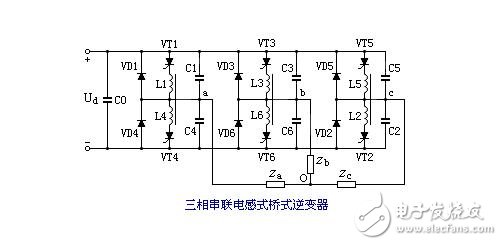 三相串聯(lián)電感式逆變器電路圖、特點、換流過程及輸出電壓波形與數(shù)量的關(guān)系
