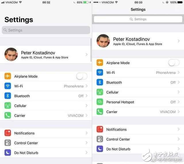 一組iOS11與iOS10界面對比圖，你更喜歡哪一款？