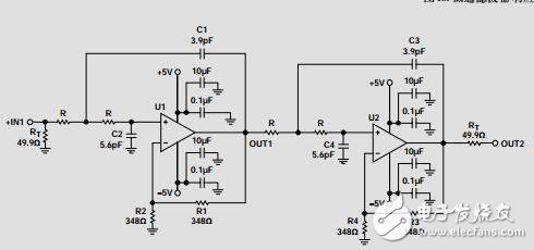 超低失真、低功耗、低噪聲、高速運算放大器
