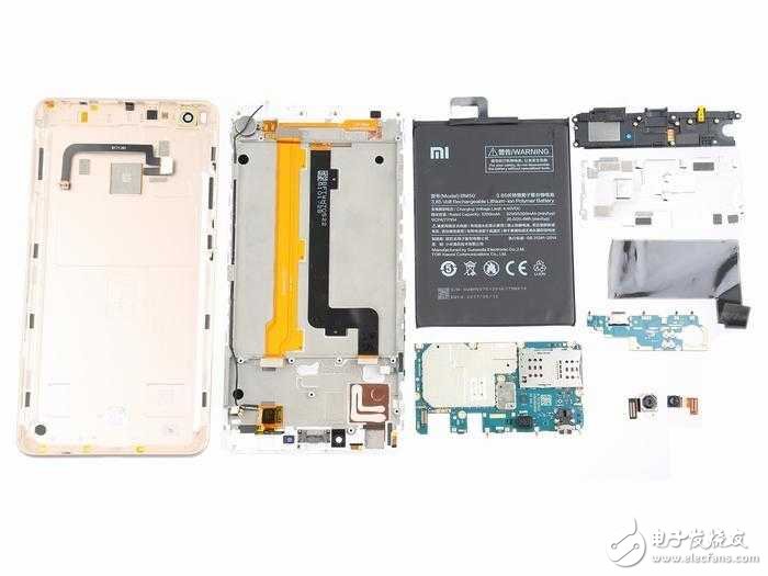 續(xù)航神機(jī)小米Max 2拆解,原來內(nèi)部這么簡(jiǎn)單