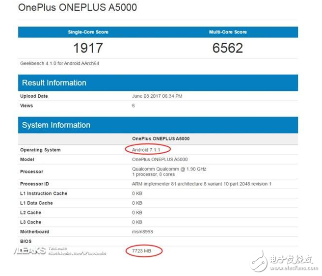 一加5什么時(shí)候上市？一加手機(jī)5最新消息：一加5手機(jī)外觀、配置、跑分或已確定，8GB運(yùn)存加持
