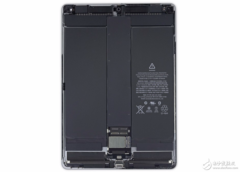 10.5英寸iPad Pro首拆解：為了高刷新頻率上了四根排線！