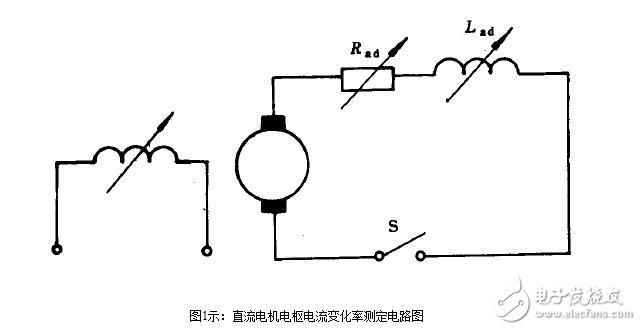 直流電機的短路測試與直流電機電樞電流變化率測試電路