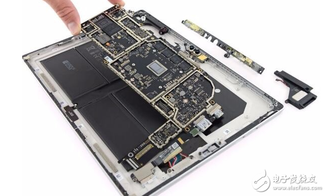 2017款Surface Pro拆解圖賞：維修難度大 僅得1分！