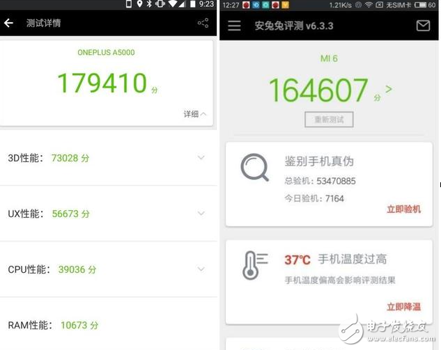 一加5評測：一加5與小米6對比評測，一加5與小米6對比分析，想買的看這里！