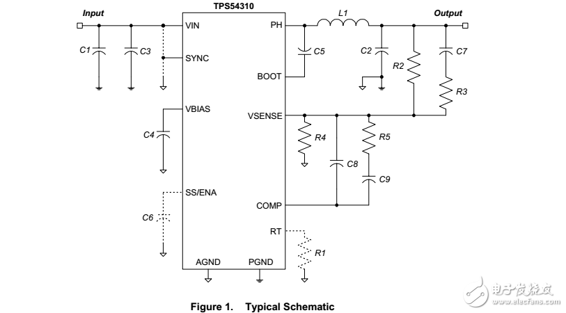 隨著TPS54310同步降壓設(shè)計