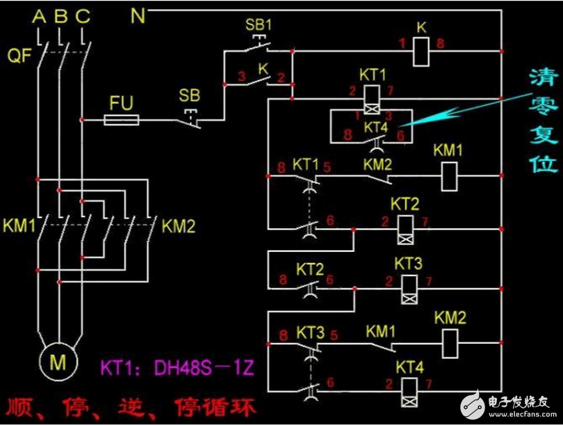 關(guān)于電機(jī)運(yùn)行的幾個(gè)基本電路