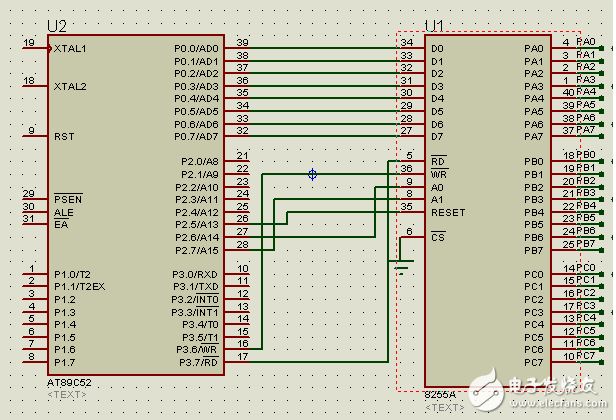 單片機8255型號大全（工作字的選擇，單片機連接，初始化程序分析）：