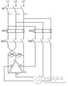 雙速電機(jī)的工作原理_雙速電機(jī)接線圖_雙速電機(jī)3個接觸器接法