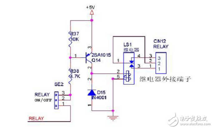 三極管驅(qū)動繼電器控制電路分析_繼電器控制電路圖設(shè)計(jì)