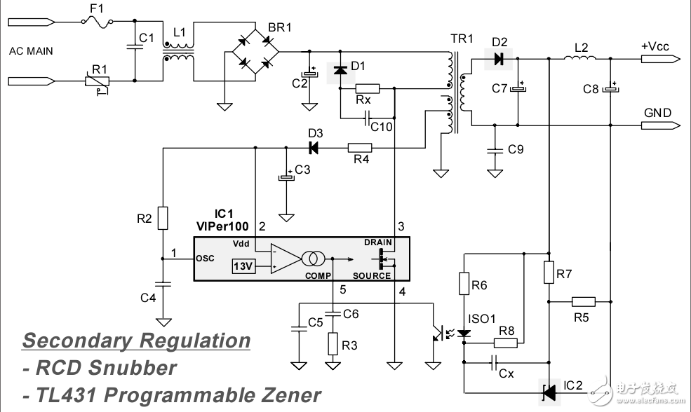 離線初級變換器最先進(jìn)的單片解決方案