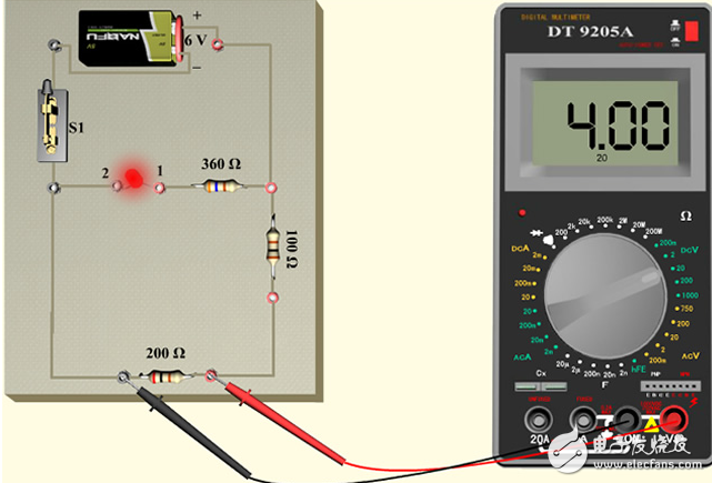 指針式萬用表交流電壓測(cè)量方法及步驟
