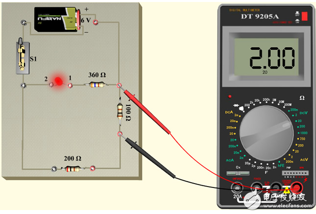 指針式萬用表交流電壓測(cè)量方法及步驟