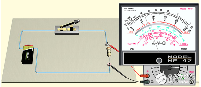 指針式萬(wàn)用表直流電壓測(cè)量方法與步驟