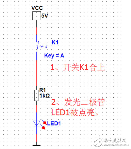 Multisim 11.0 LED手電筒電路設(shè)計與仿真