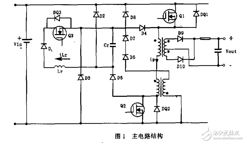 單端ZVT雙管變換器的軟開關技術原理與設計