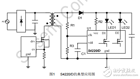 芯飛凌S4220開關調色溫控制芯片方案