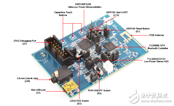 藍(lán)牙與msp430音頻源參考設(shè)計(jì)指南