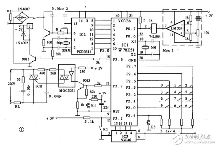 如何用單片機(jī)實(shí)現(xiàn)的自動(dòng)撥號(hào)器