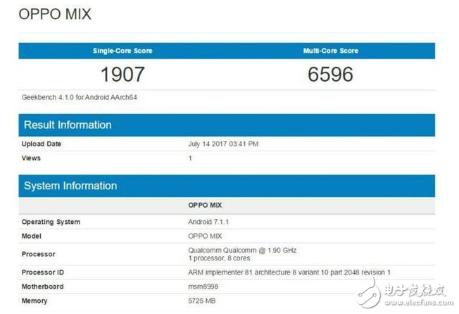 oppo全面屏新機爆光，命名oppomix？或?qū)⒋钶d高通驍龍835，不要在叫高價低配了