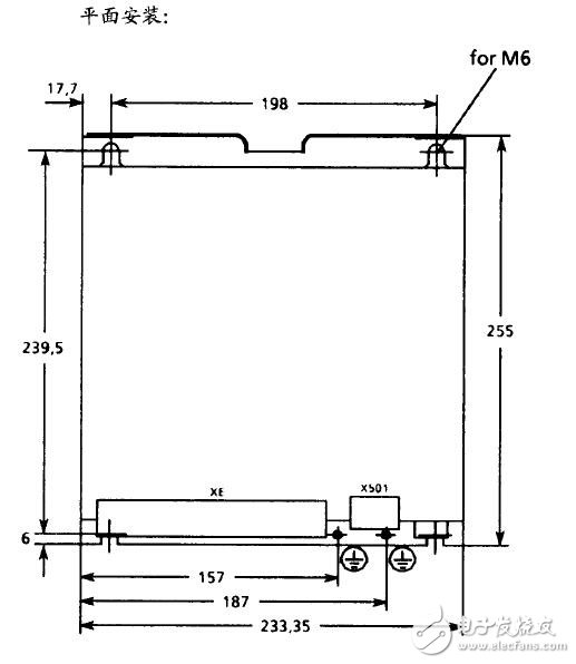 基于6RA23的直流調(diào)速裝置安裝及布線
