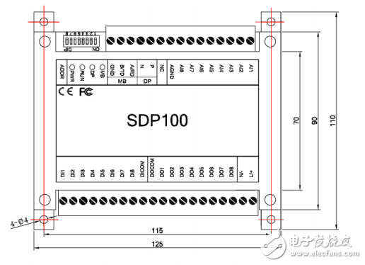 從站IO模塊sdp100安裝使用手冊(cè)