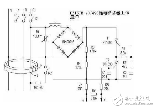 漏電保護器的定義與結(jié)構(gòu)組成及其工作原理的介紹