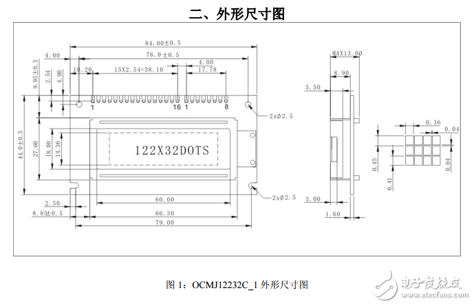 C 系列中文液晶顯示模塊使用說(shuō)明書(shū)