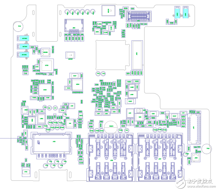 紅米2 2014813 位號圖