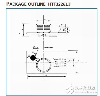 HTF3226LF溫濕度模塊