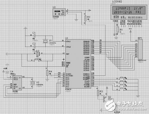 淺談可測(cè)溫式電子萬年歷