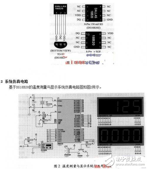 溫度傳感器DS18B20的軟件設(shè)計