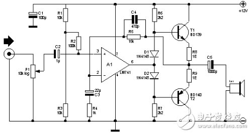 lm741原理圖_lm741應用電路