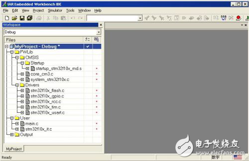詳解在IAR中建立FWlib 3.0項(xiàng)目
