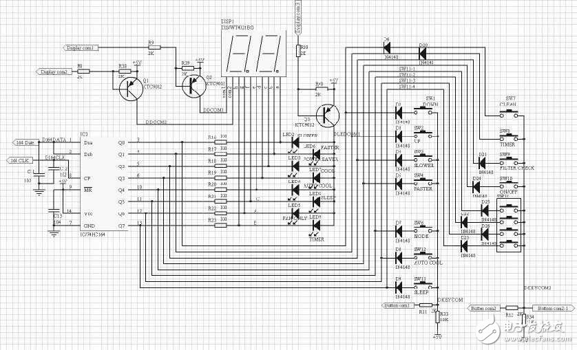 74hc164應(yīng)用電路圖_74hc164驅(qū)動(dòng)源程序