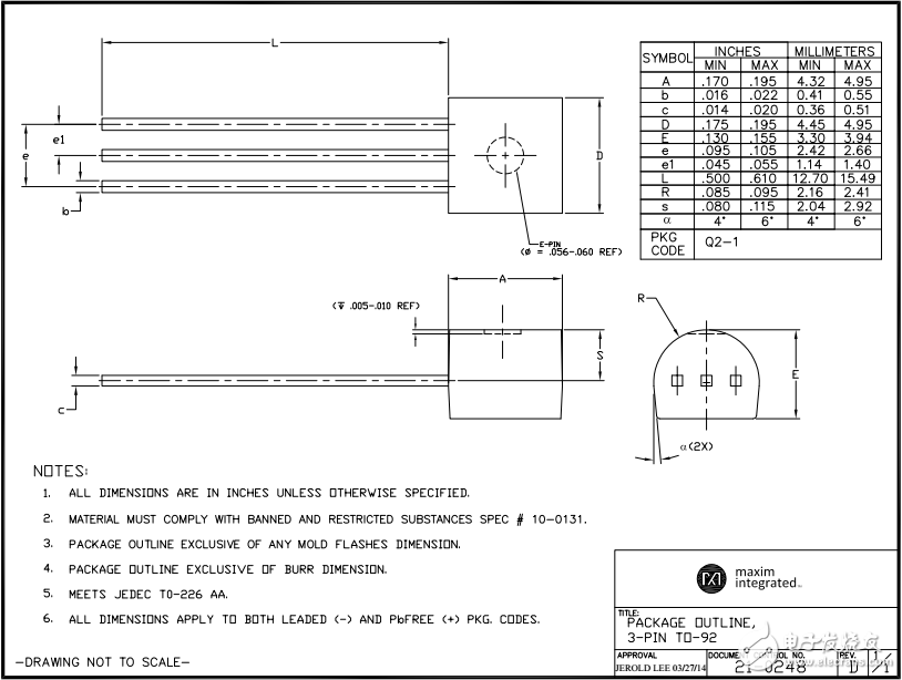 ds18b20封裝圖_ds18b20主要參數(shù)