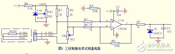 PT100溫度傳感器測溫電路，熱電阻Pt100測溫電路調(diào)試體會