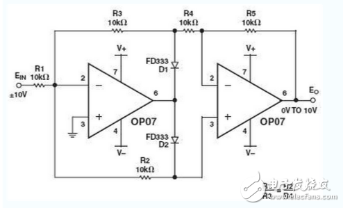 op07放大電路應(yīng)用實例