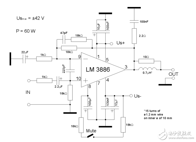 lm3886優(yōu)缺點(diǎn)_lm3886內(nèi)部電路圖