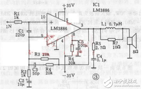 lm3886優(yōu)缺點(diǎn)_lm3886內(nèi)部電路圖