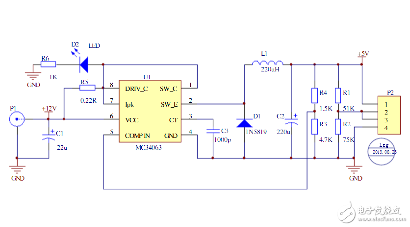 mc34063車充設(shè)計(jì)