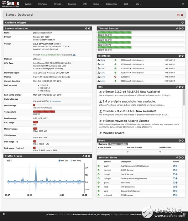 防火墻pfSense再度升級(jí),堵死了Wi-Fi漏洞