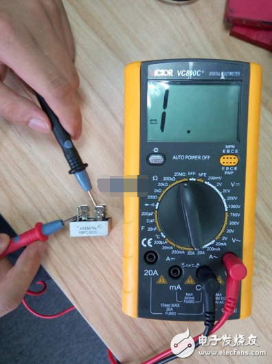 如何測(cè)量整流橋的好壞