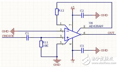 ad620典型應(yīng)用電路